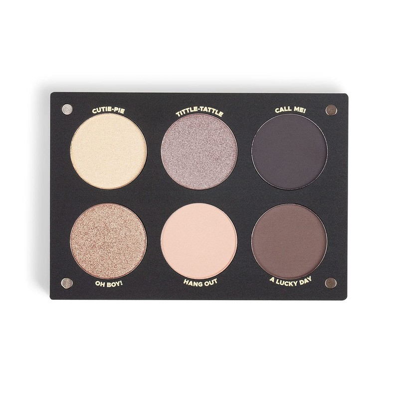 INGLOT PLAYINN Wanna Banana Eyeshadow Palette, A Collection of Six