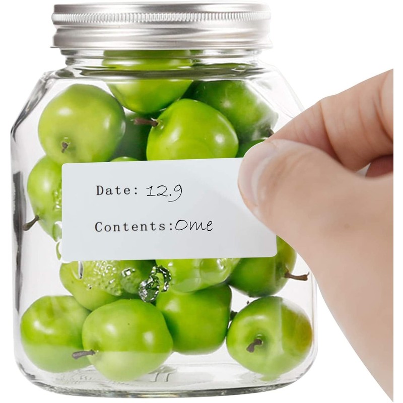 500PCS Kitchen Stickers Refrigerator Freezer Food Storage Date Content Labels-