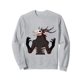 Wendigo Folklore Mythical Creature Cryptid Society Dark Sweatshirt