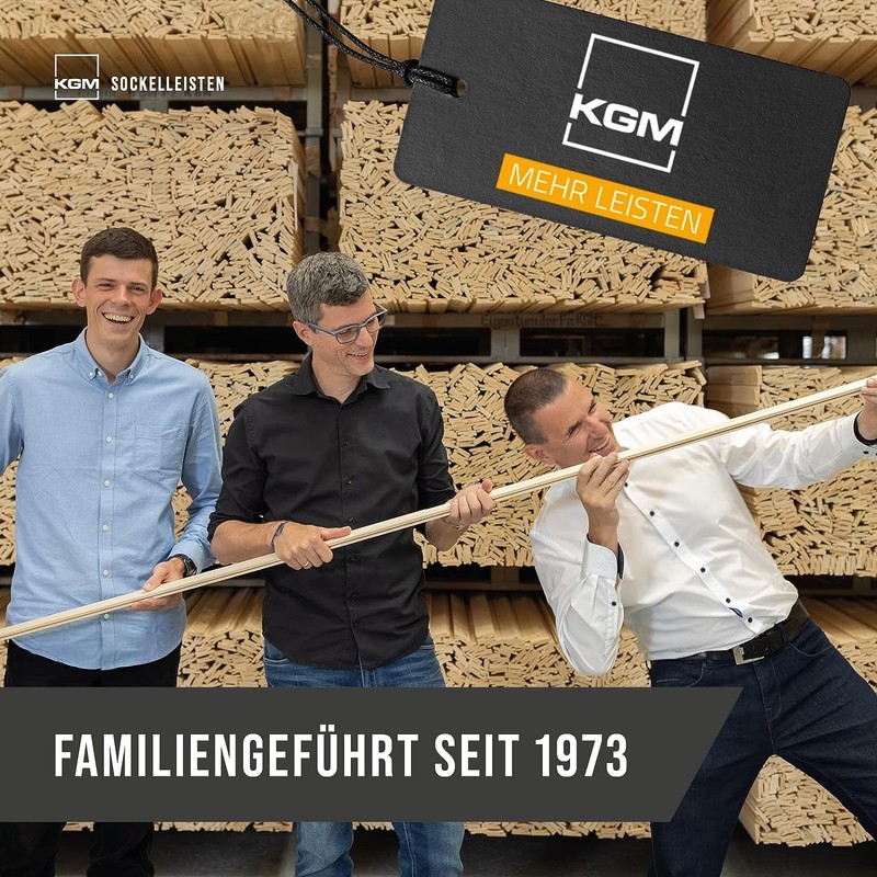 KGM ExPress-45 Profile Skirting Board - Floor Board Solid Spruce