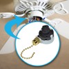 HQRP Ceiling Fan Pull Chain 3-Speed 4-Wire Control Switch Compatible