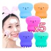 Universo en Linea Paquete 5 Cepillo Exfoliante Facial Suave Silicona