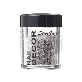 Stargazer Products Nail Decoration Silver Sphere 5 g