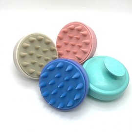 Shampoo Scalp Massage Brush Scalp Brush Beige 4ea