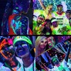 PaintGlow 12 Pintura Neon Luminosa Luz Uv Negra Body Paint