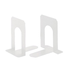 Lion Office Equipment Bookends, Small, 2 Pieces, 1 Pair, No.5-LH, Light Gray