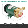 POWERENG 120W 115V Automatic Household Water Pressure Booster Pump,396GPH, 21.7