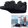 Post Op Recovery Shoe Adjustable Medical Walking Shoe Forefoot Off-Loading Healing Shoe for Post Surgery or Operation Support, Broken Foot, Bunions Broken Big Toe Surgery Forefoot Splint (S)