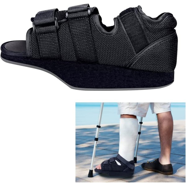 Post Op Recovery Shoe Adjustable Medical Walking Shoe Forefoot Off-Loading