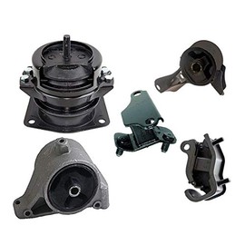 K0494 Fits 2003-2004 Honda Pilot 3.5L 4WD Motor & Transmission Mount Full Set 5 PCS : A4519HY, A4551, A4523, A6582, A6579