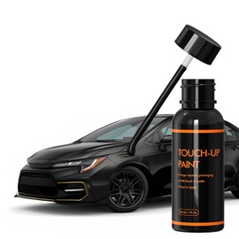 XTryfun 209 Black Sand Pearl Touch Up Paint for Car, DIY Car Paint Scratch Repair Kit, Automotive Paints, Quick & Easy Fix Scratch Repair Compatible with Toyota Corolla/RAV4/Prius/Yaris/C-HR