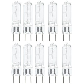 (10)-Bulbs G8 75W 75 Watt 120V T4 Light Bulbs 75Watt 110V-130Volts Anyray 10- Lamps
