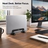 UGREEN Vertical Laptop Stand Aluminum Alloy Adjustable Holder for Desk