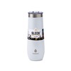 Manna Sleek Champagne Flute Tumbler - 9 Oz - White