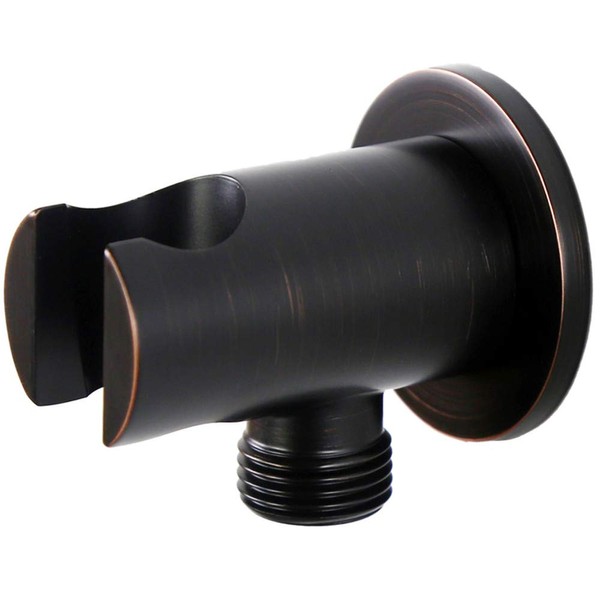 Weirun Bathroom Brass 1/2 Inch NPT Round Shower Wall Outlet