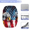 Eagle American Flag Waterproof Winch Cover, Badlands Winch Cover, Breathable
