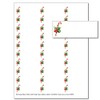The Image Shop - Holly with Candy Cane Address Labels