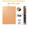 JOKBEN Copper Grill Mat, 5-Pack Heavy Duty Magic BBQ Grill