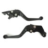 H212 Black (Black) Honda Brake Clutch Levers with 6 Adjustments