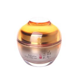Sansim Baeknyeonsam Snail Cream 50ml (Whitening/Wrinkle Improvement) _FM / 산심(山心) 백년삼 스네일 크림 50ml 단품 (미백주름개선) FM