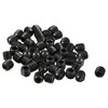uxcell 50Pcs Black M4 x 4mm Alloy Steel Hex Socket