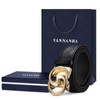 VANNANBA Ratchet Belts for Men Fashion Automatic Buckle Automatic Belts