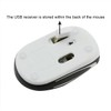 KeauFair Mini Wireless Mouse Portable Optical Mouse Silent 2.4G Ergonomic