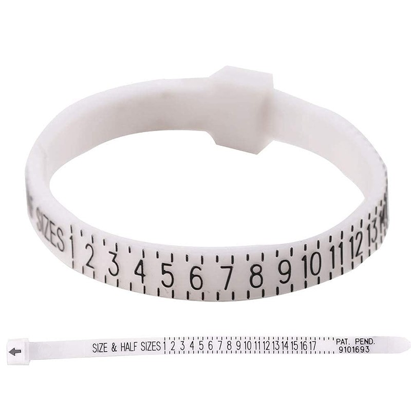 Ring Sizer Measure Finger Gauge Scale Measure Tool Finger Stick