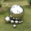perfk Stainless Steel Ball Solid Ball Hollow Ball Decorative Ball