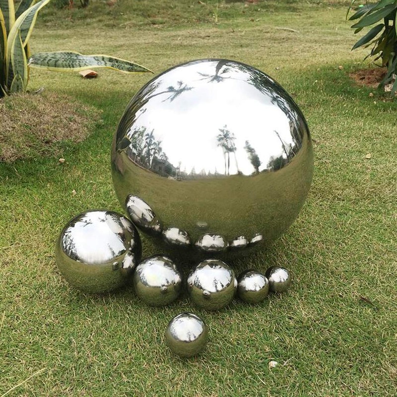 perfk Stainless Steel Ball Solid Ball Hollow Ball Decorative Ball
