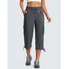 ISEEGZ Cargo Capri Pants for Women Lightweight Quick Dry UPF