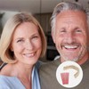 1 Pair of Denture Repair Kit,False Teeth Set,Clip in Veneers