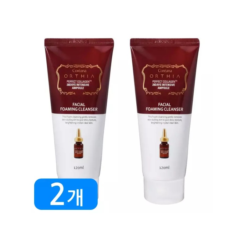 Coreana 코리아나 오르시아 퍼펙트 콜라겐 인텐시브 앰플 포밍 클렌저 120ml