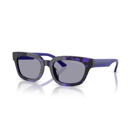 Emporio Armani 0EA4233U HAVANA VIOLET 53 Sunglasses, HAVANA VIOLET, 53