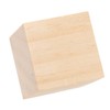 12Pcs Pine Wood Wooden Blocks, Approx. 4 X 4 X
