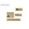 FMA AN/PEQ-15 03ラベル STD デカールキット GOLD