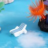 Kopida 14 Pcs Ocean Mini Figurines Resin Mermaid Seagull Fish