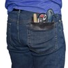 Hide & Drink, Durable Leather Work Pocket Organizer for Tools