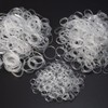 Minihope Mini Rubber Bands Soft Elastic Bands Clear Polyband Elastics