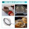X AUTOHAUX 5PCS Welding Mesh Plastic Reinforcing Stainless Steel Wire