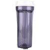 Neo-Pure 10" Neo-Pure SlimLine Filter Housing Clear Sump/Flat White Cap