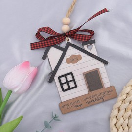 Friend New Home Ornament 2024 Daughter Housewarming Gift for Mom Dad Wife House Warming Gifts New Home Owner Housewarming Gifts for Niece Son Sister New Home Christmas Ornament Gifts for Coworker