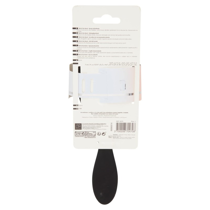 Franck Provost Wet & Dry Detangling Brush for Wet/Dry Hair