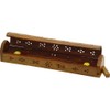 The New Age Source Wood Incense Storage Box Carved Each