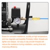 GASHER 1PC 1/8 Inch Mini Brass Ball Valve Shut Off