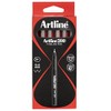 Artline 200 Writing Pen - 0.4 mm Tip, Dark Red