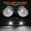 qobsos LED Fog Light For Toyota Camry 2007-2014 Pair Bumper