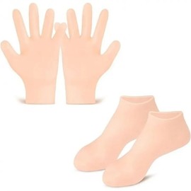 Heel hand care, moisturizing care, silicone socks, gloves, moisturizing gloves / 발뒷꿈치 핸드케어 보습케어 실리콘 양말 장갑 보습장갑