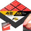 X-bet MAGNET Strong Magnets with Adhesive Backing - Square Heavy