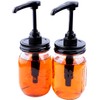 Mason Jar Syrup & Sauce Dispenser Pump Lids for Regular